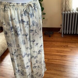 Harper by Block Drawstring Wide Leg Pants NWT Size Large